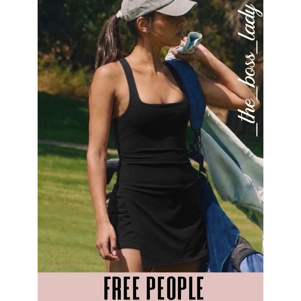 Free People mini dress tennis activewear sporty athletic Movement Large - Picture 3 of 12